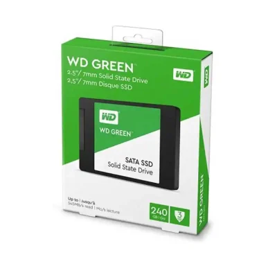اس اس دی اینترنال وسترن دیجیتال مدل Green WDS240G2G0A ظرفیت 240 گیگابایت با کیفیت