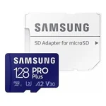مشخصات و خرید کارت حافظه MicroSDXC سامسونگ pro plus UHS-I U3 A2 V30 ظرفیت 128 گیگابایت