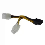 مشخصات و خرید کابل تبدیل برق دو عدد ۶ پین به ۸ پین برای کارت گرافیک