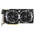 مشخصات و خرید کارت گرافیک ام اس آی مدل GTX 1080 ARMOR 8G OC GDDR5X