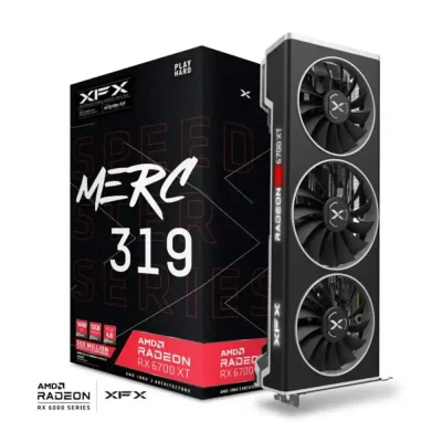 مشخصات و خرید کارت گرافیک ایکس اف ایکس XFX AMD RX 6700 XT MERC 319 12GB