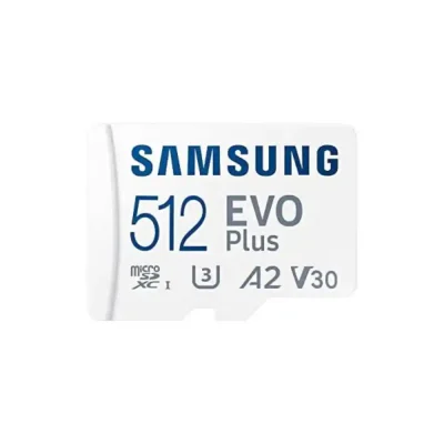 مشخصات و خرید کارت حافظه microSDXC سامسونگ Evo Plus A2 V10 UHS-I U3 SD ظرفیت 512گیگابایت