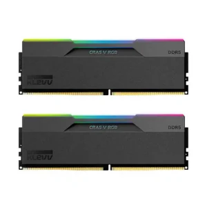 مشخصات و خرید رم دسکتاپ DDR5 کلو 6000MHz مدل Klevv Cras V RGB ظرفیت 2×16 گیگابایت
