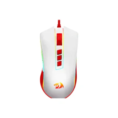 مشخصات و خرید ماوس گیمینگ ردراگون Redragon COBRA M711C WHITE RED