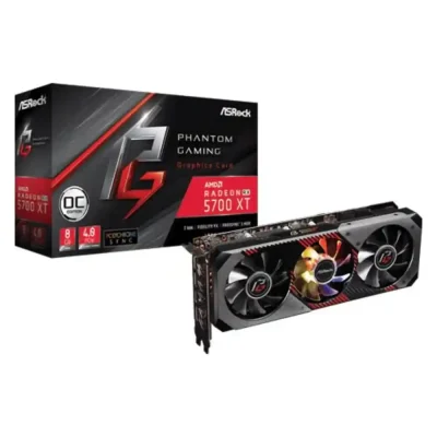 مشخصات و خرید کارت گرافیک RX 5700 XT ASRock Phantom Gaming D 8G OC