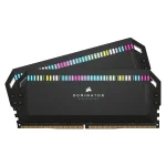 مشخصات و خرید رم کورسیر Dominator Platinum RGB Black 32GB DUAL 5200MHz CL40 DDR5