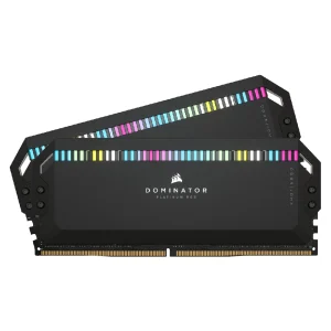 مشخصات و خرید رم کورسیر Dominator Platinum RGB Black 32GB DUAL 5200MHz CL40 DDR5