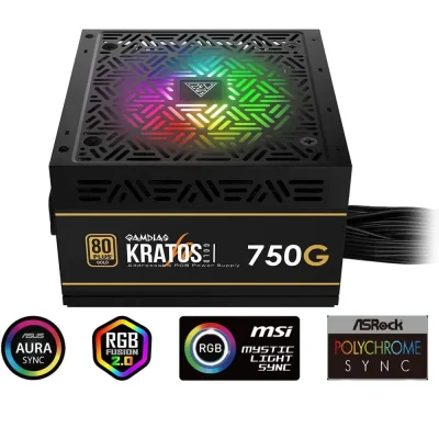 مشخصات و خرید منبع تغذیه کامپیوتر گیم دیاس مدل Gamdias Kratos P1a-750G