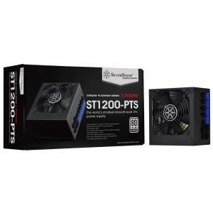 مشخصات و خرید منبع تغذیه کامپیوتر سیلوراستون مدل Strider Platinum ST1200-PTS