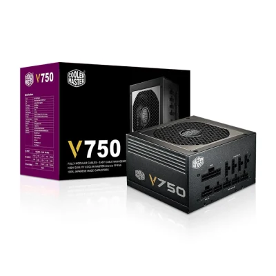 مشخصات و خرید قیمت منبع تغذیه کامپیوتر کولر مستر مدل Cooler Master V750 GOLD