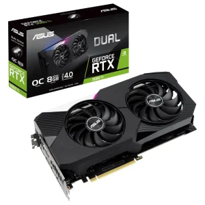 مشخصات و خرید قیمت کارت گرافیک ایسوس مدل ASUS RTX 3060 TI DUAL OC 8G