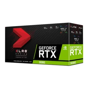مشخصات و خرید قیمت کارت گرافیک پی ان وای مدل GeForce RTX 3080 10GB XLR8 Gaming استوک
