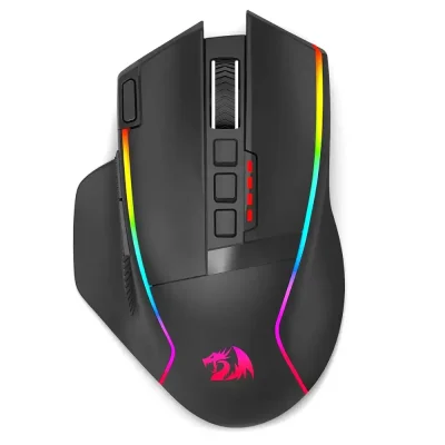 مشخصات و خرید ماوس گیمینگ ردراگون Redragon SWAIN M915 RGB-WL