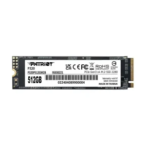 مشخصات و خرید SSD اینترنال پاتریوت P320 ظرفیت 512 گیگابایت