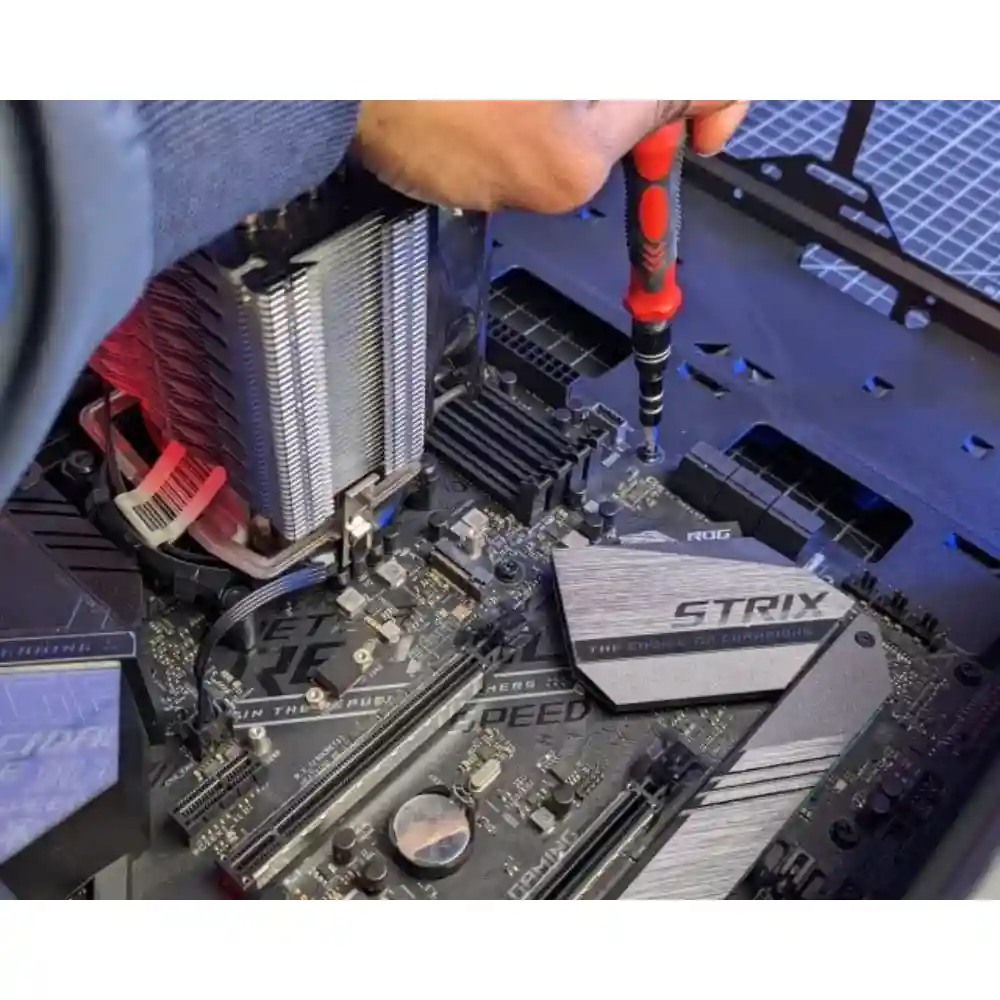 آموزش نصب تمامی قطعات روی مادربرد