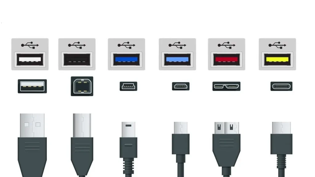 تفاوت سرعت نسخه های مختلف USB